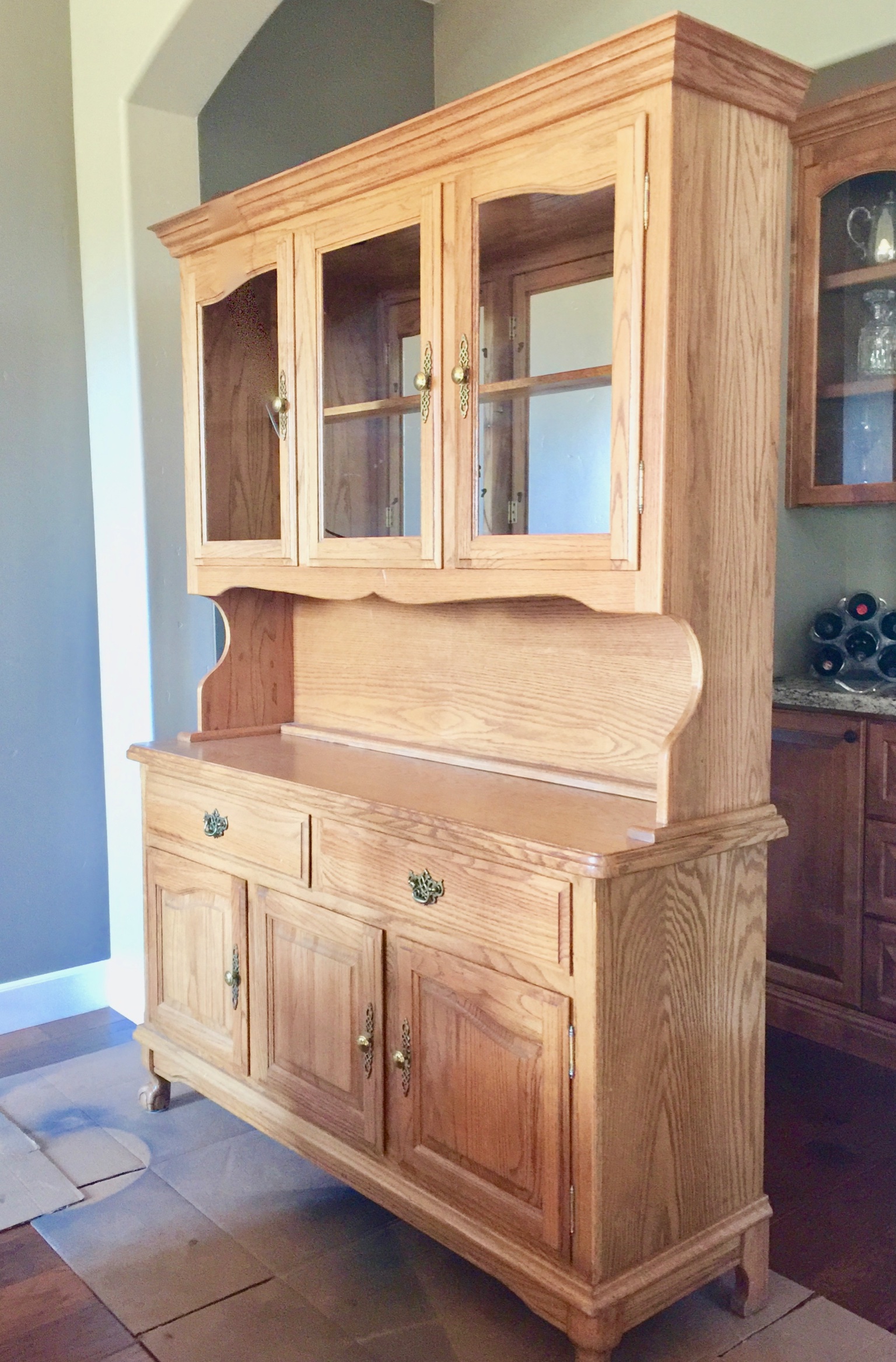 DIY How to Chalk Paint Wood Furniture Nature Way