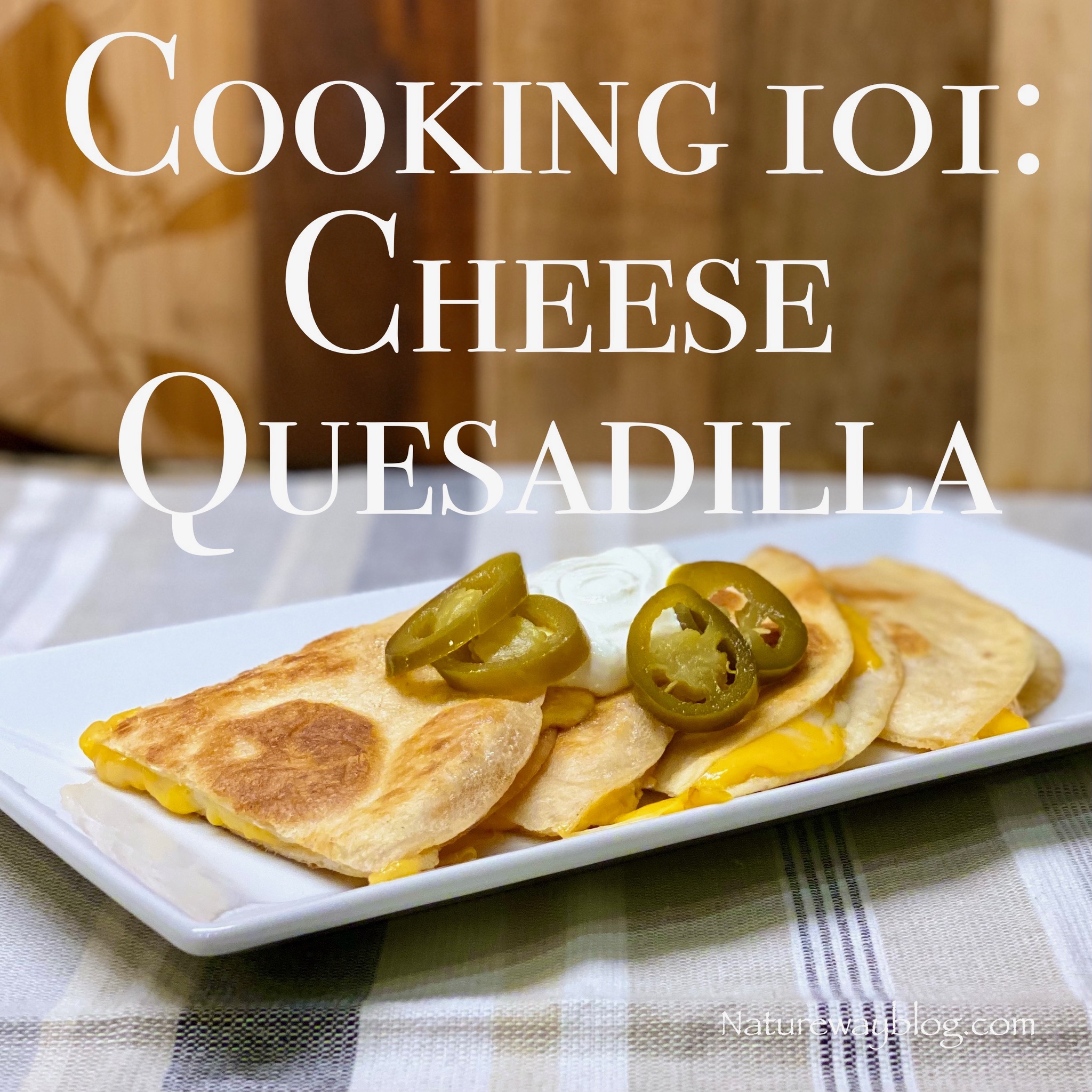 Cooking 101: How To Cook The Best Cheese Quesadilla – Nature Way