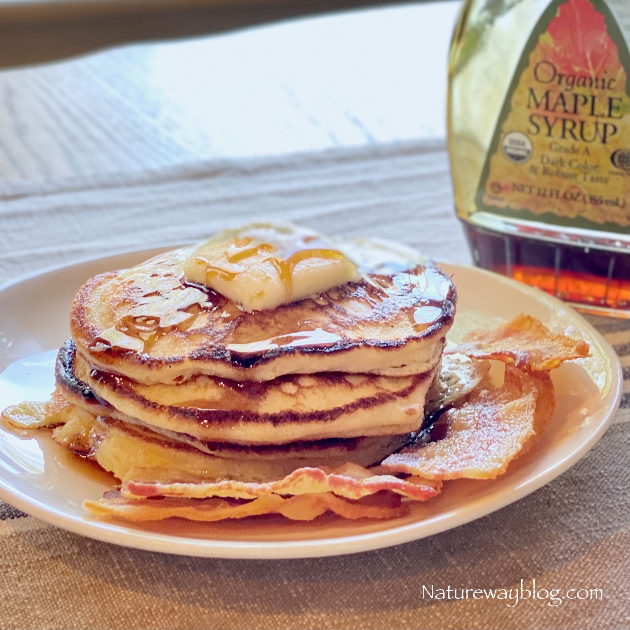 The Best Ever, Fluffiest Buttermilk Pancakes - Nature Way